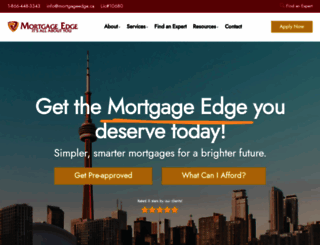 mortgageedge.ca screenshot