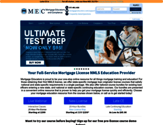 mortgageeducators.courses screenshot