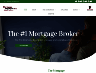 mortgageengineer.ca screenshot