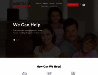 mortgageforces.ca screenshot