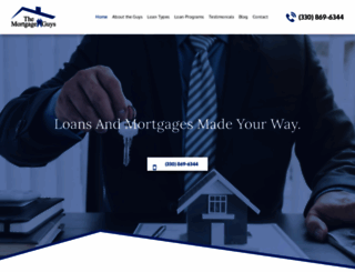 mortgageguysohio.com screenshot