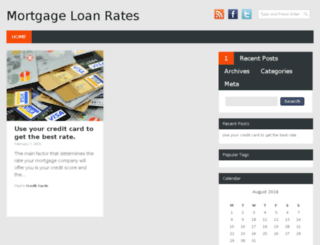mortgageloanratesusa.com screenshot