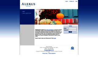 mortgagend.alerus.com screenshot