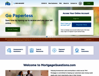 mortgagequestions.com screenshot