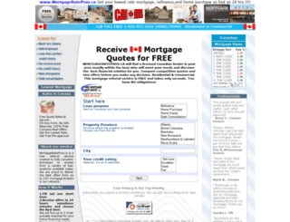 mortgageratepros.ca screenshot