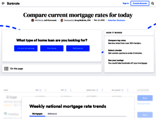 mortgagerates.com screenshot