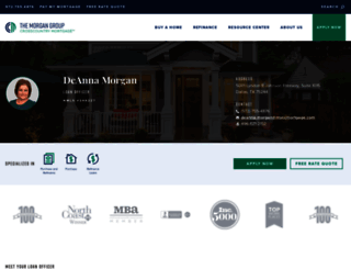mortgagesbydeanna.com screenshot