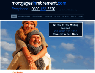mortgagesinretirement.com screenshot