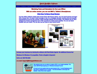 mortgagesoftware.com screenshot