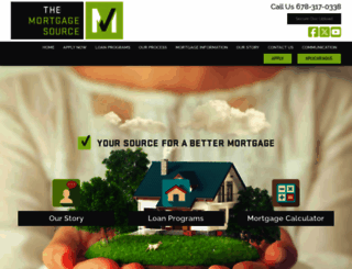 mortgagesourcesite.com screenshot