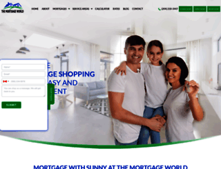 mortgagewithsunny.com screenshot