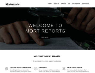 mortreports.com screenshot