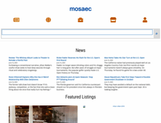 mosaec.com screenshot