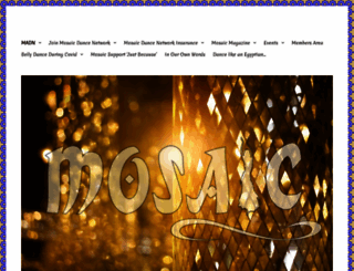 mosaicdancenetwork.org screenshot