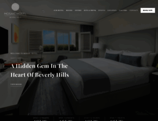 mosaichotel.com screenshot