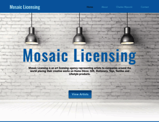 mosaiclicensing.com screenshot