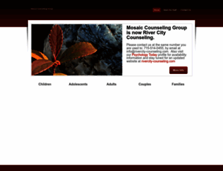 mosaicprofessionalcounseling.com screenshot