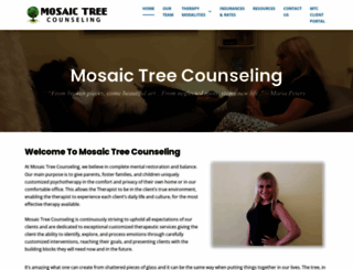 mosaictreecounseling.com screenshot