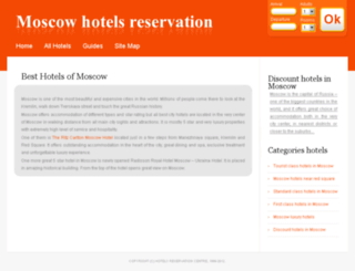 moscow-hotels-reservation.com screenshot