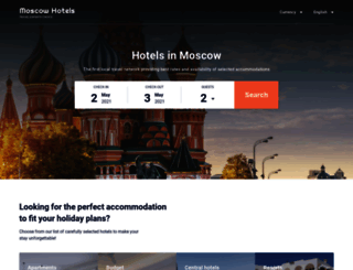 moscow-hotels.org screenshot