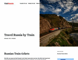moscowtrains.com screenshot