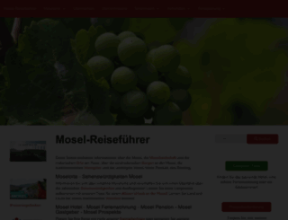 mosel-reisefuehrer.de screenshot