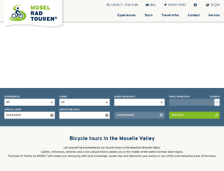 moselle-bike-tours.com screenshot