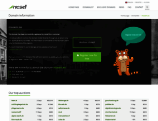mosem.eu screenshot