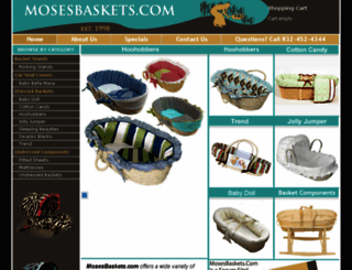 mosesbaskets.com screenshot