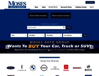 mosescars.com screenshot