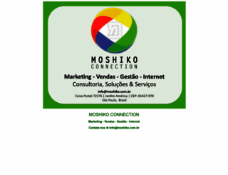 moshiko.com.br screenshot
