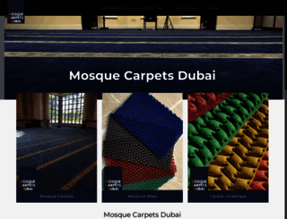 mosquecarpetsdubai.com screenshot