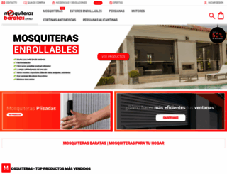 mosquiterasbaratas.com screenshot