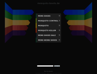 mosquito-boots.de screenshot