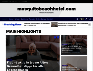 mosquitobeachhotel.com screenshot