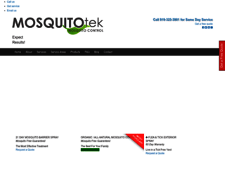 mosquitofreeliving.com screenshot