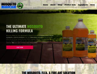 mosquitomagician.com screenshot