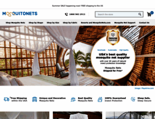 mosquitonets.com screenshot