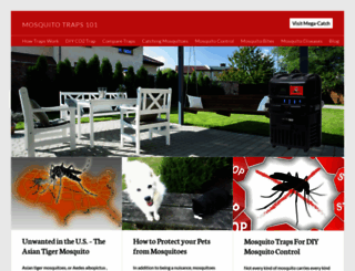 mosquitotraps.com screenshot