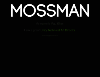 mossman.es screenshot