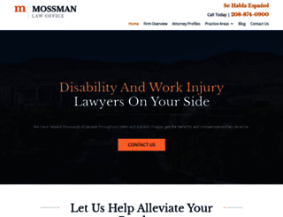 mossmanlaw.us screenshot