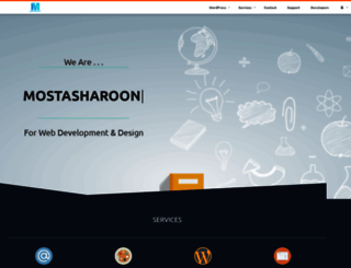 mostasharoon.org screenshot