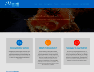 mostellseafood.com screenshot