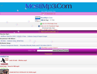 mostimp3.com screenshot
