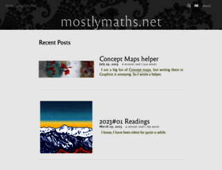 mostlymaths.net screenshot