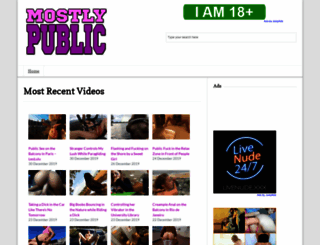 mostlypublic.site screenshot