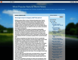 mostpopularnaturalworldnews.blogspot.com screenshot