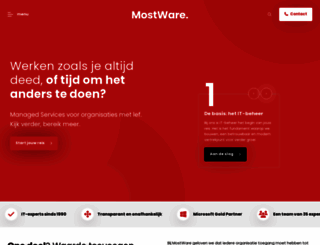 mostware.nl screenshot