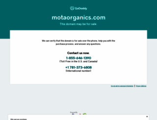 motaorganics.com screenshot
