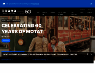 motat.org.nz screenshot